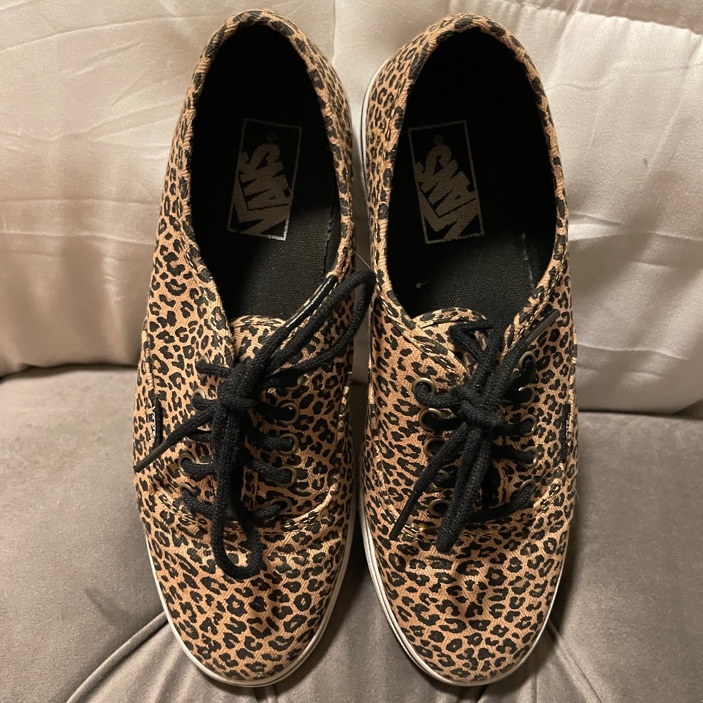 Vans Leopard Print Shoes